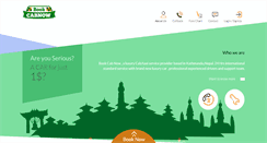 Desktop Screenshot of bookcabnow.com